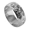 Sterling Silver Custom-Made Hawaiian Heirloom Ring Fancy Scroll Barrel 8mm (Heavy Weight 1.75)