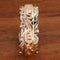 14K Tri-Color Gold Custom-Made Hawaiian Scroll Engraving Double Cut Out Edge Ring