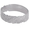 Sterling Silver Custom-Made Honu (Turtle) Queen Scroll Raise Letter Cut Out Edge Bangle (Heavy 1.75)