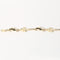 14K Yellow Gold 3D Dolphin and Plumeria Bracelet