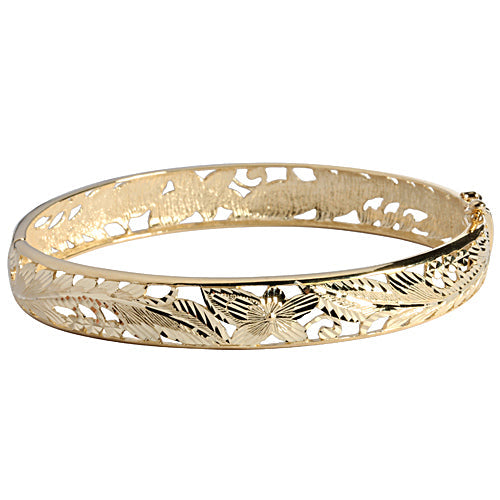 14k yellow gold bangle