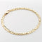 14K Yellow Gold Maile Leaf Bracelet 5mm