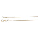 14K Yellow Gold Box Chain