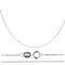 14K White Gold Box Chain