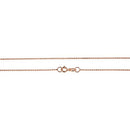 14K Pink Gold Ball Chain