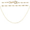 14k Yellow Gold Singapore Chain