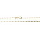 14K Yellow Gold Singapore Chain