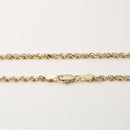 14K Yellow Gold Rope Chain 2.5mm