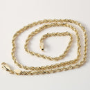 14K Yellow Gold Rope Chain 2.5mm