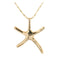 Yellow Gold Starfish Pendant(L)