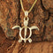 Yellow Gold Honu(Hawaiian Turtle) Medium size Pendant