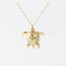 14K Yellow Gold Honu (Hawaiian Turtle) Pendant (Chain Sold Separately)