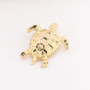 14K Yellow Gold Honu (Hawaiian Turtle) Pendant (Chain Sold Separately)