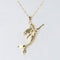 14K Yellow Gold Mermaid Pendant (Chain Sold Separately)