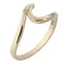 14K Yellow Gold Wave Ring