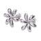 Plumeria Sterling Silver Post Earring Mother-of-pearl Inlay - Hanalei Jeweler