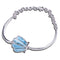 Larimar Sterling Silver Shell Bracelet - Hanalei Jeweler