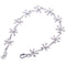 Palm Tree Sterling Silver Bracelet Pave Cubic Zirconia - Hanalei Jeweler