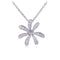Sterling Silver Tiare Pendant Pave Cubic Zirconia(Chain Sold Separately) - Hanalei Jeweler