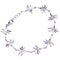 Bird of Paradise Pave Cubic Zirconia Sterling Silver Bracelet - Hanalei Jeweler