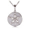 Sand Dollar Sterling Silver Pendant with See Through Star Fish(Chain Sold Separately) - Hanalei Jeweler