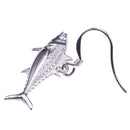 Sterling Silver Pave Cubic Zirconia Tuna Hook Earring - Hanalei Jeweler