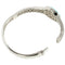 Sterling Silver Oval Larimar Bangle Bracelet - Hanalei Jeweler