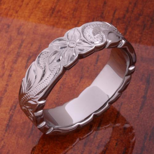 silver hawaiian ring scroll ring hawaiian heirloom ring