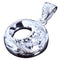 Sterling Silver Scroll Half Sphere Pendant - Hanalei Jeweler