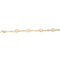 14k Yellow Gold Plumeria Bracelet - Hanalei Jeweler