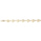 14K Yellow Gold Turtle Bracelet Diamond Cut Finished - Hanalei Jeweler