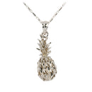 White gold Pineapple Pendant(S, M) - Hanalei Jeweler
