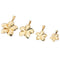 14K Yellow Gold Plumeria Pendant(S,M,L,XL) - Hanalei Jeweler