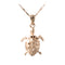 14K Rose Gold Turtle Pendant(M) - Hanalei Jeweler