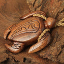 Koa Wood Turtle Necklace