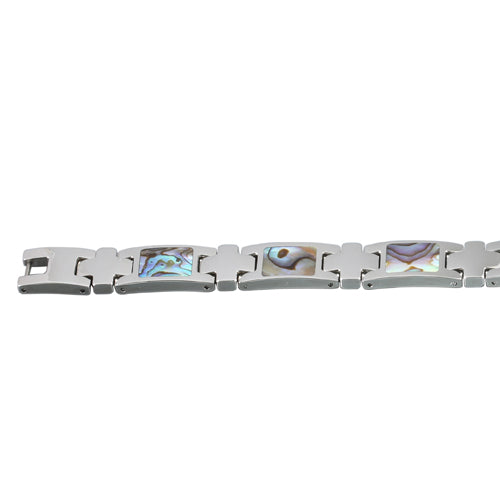 Top Grade 316 Stainless Steel Abalone Bracelet - Hanalei Jeweler