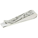 Sterling Silver 8mm Money Clip Scroll Engraving - Hanalei Jeweler