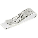 Sterling Silver 12mm Money Clip Scroll Engraving - Hanalei Jeweler