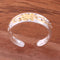6mm Hawaiian Scroll Two Tone Yellow Gold Plated See Through Toe Ring - Hanalei Jeweler