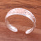 6mm Hawaiian Scroll Two Tone Pink Gold Plated See Through Toe Ring - Hanalei Jeweler