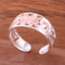 8mm Hawaiian Scroll Two Tone Pink Gold Plated See Through Toe Ring - Hanalei Jeweler