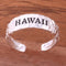 Hawaiian Scroll Black Enamel HAWAII Cut Out Edge Toe Ring - Hanalei Jeweler
