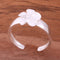 8mm Plumeria with Clear CZ Toe Ring - Hanalei Jeweler