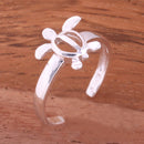 Hawaiian Honu Toe Ring - Hanalei Jeweler