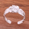 925 Sterling Silver 8mm Hawaiian Plumeria Flower Toe Ring With Scroll Design 450850 925 Sterling Silver 8mm Hawaiian Plumeria Flower Toe Ring With Scroll Design 450850