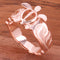 Hawaiian Scroll Pink Gold Plated Honu Cut Out Edge Toe Ring - Hanalei Jeweler